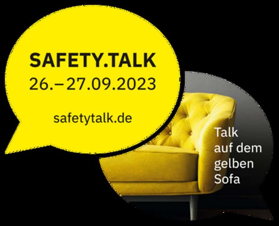 Thema der Veranstaltung Safety.Talk – Die Konferenz ´23 am 26. und 27. September in Hannover ist die neue Maschinenverordnung.