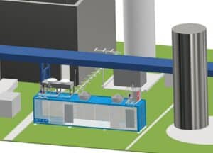 Von der Skizze in die Realität wollen das Team von Fraunhofer IEG ihre neuartige Elektrolyseanlage La-Seve bringen